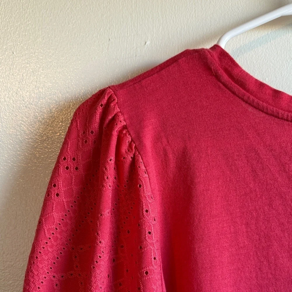 Michael Kors Vibrant Red Top